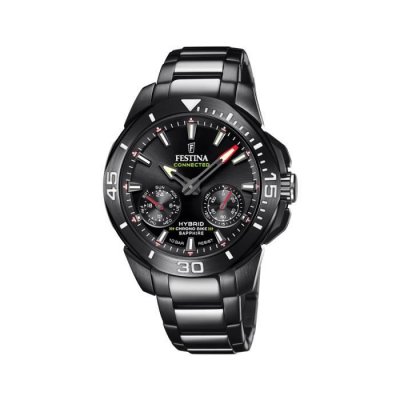 FESTINA Montre Homme  20648-1 - Bracelet Acier Noir