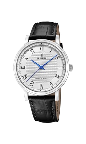 FESTINA Montre Homme  20660-3 - Bracelet Cuir Noir
