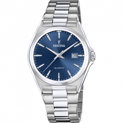 FESTINA Montre Homme  CLASSIC F20552-3 - Bracelet Acier Argent