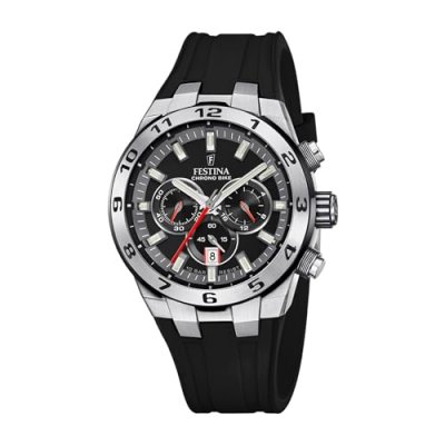 FESTINA Montre Homme  - F20671-6 Bracelet R&eacute;sine Noir
