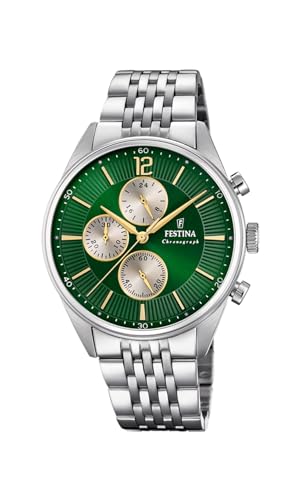 FESTINA Montre Homme  TIMELESS CHRONOGRAPH F20285-9 - Bracelet Acier
