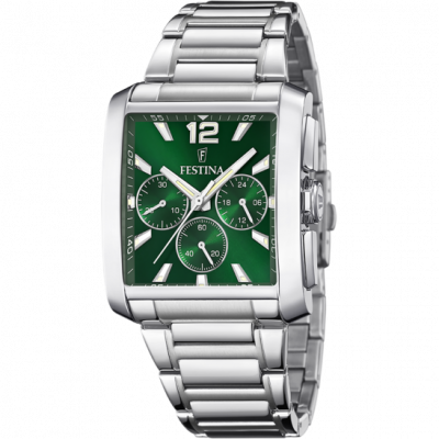 FESTINA Montre Homme  TIMELESS CHRONOGRAPH F20635-3 - Bracelet Acier