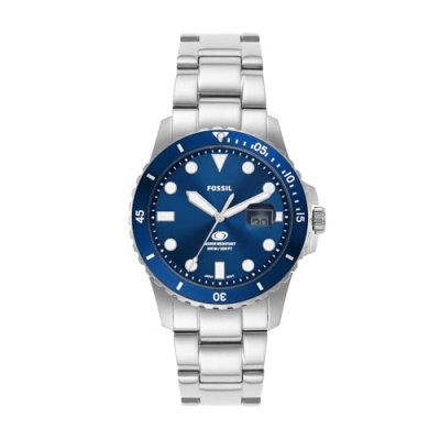 FOSSIL Montre Homme  FS6029 - Bracelet Acier Acier