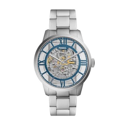 FOSSIL Montre Homme  Townsman - ME3260 Bracelet Acier Argent