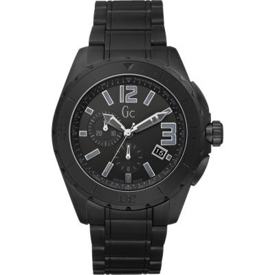 GC Montre Homme  Sport Class XXL X76011G2S C&eacute;ramique Noire