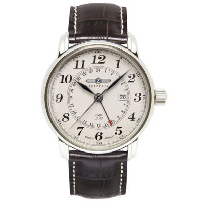 ZEPPELIN Montre Homme Graf Beige Z-7642-5 Gris 