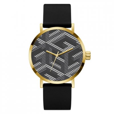 GUESS Montre Homme  G Bossed GW0625G2 - Bracelet Silicone Noir