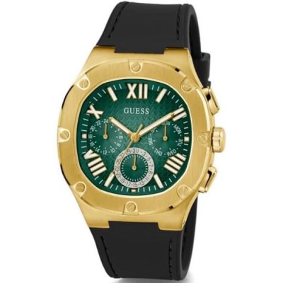 GUESS Montre Homme  GW0571G3 - Bracelet Acier Noir