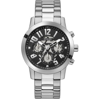 GUESS Montre Homme  Parker GW0627G1 - Bracelet Acier Argent