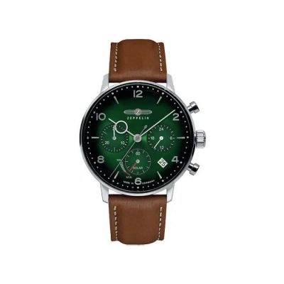ZEPPELIN Montre Homme Hindenburg solar Vert Z-8086-4_N