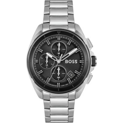 BOSS Montre Homme HUGO  BLACK ATHLEISURE en Acier Gris - 240177