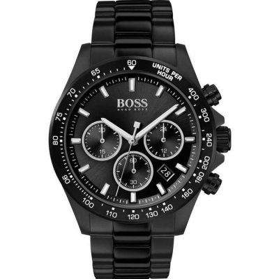 BOSS Montre Homme Hugo  Hero 1513754 chronom&egrave;tre noir