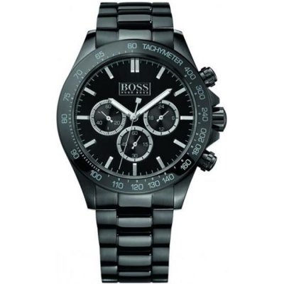 HUGO BOSS Montre Homme  Ikon 1512961 Bracelet acier noir