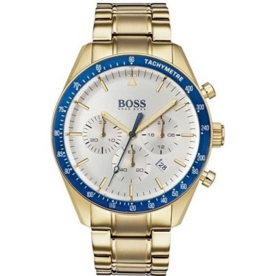 HUGO BOSS Montre Homme  Trophy 1513631 Bracelet acier dor&eacute;