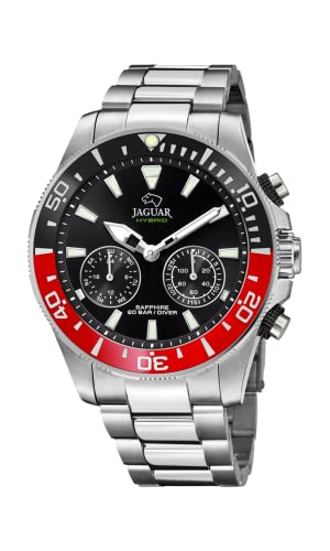 JAGUAR Montre Homme  J888/3 Noir Argent&eacute;