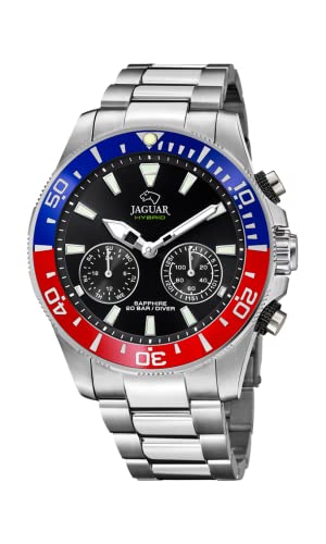 JAGUAR Montre Homme  J888/4 Noir Argent&eacute;