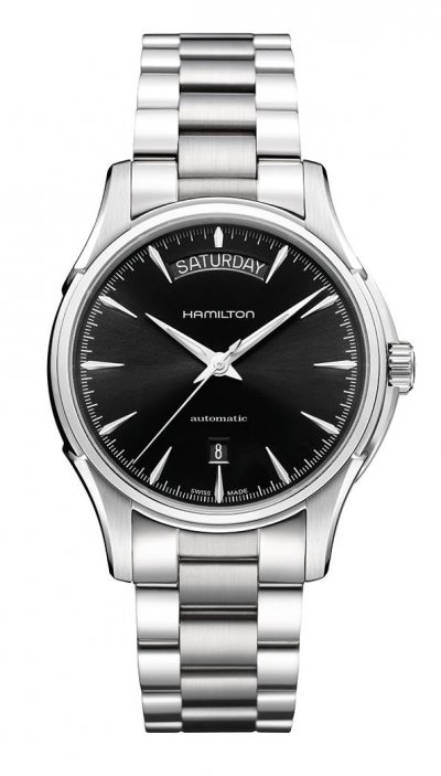 HAMILTON Montre Homme Jazzmaster Noir H32515535 Gris 