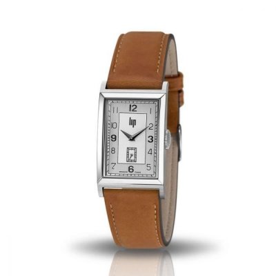 LIP Montre Homme  Montres - Bracelet Cuir Marron