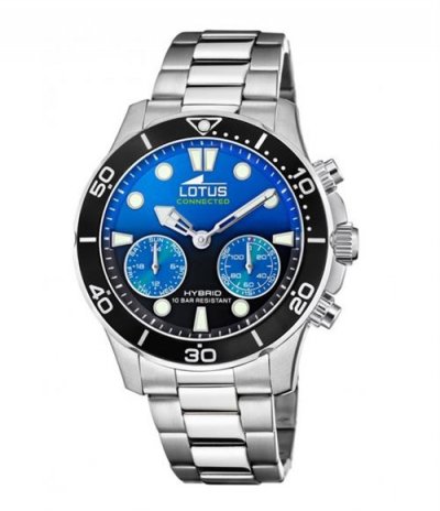 LOTUS Montre Homme  Montres CONNECTED L18800-9 - Bracelet Acier Acier