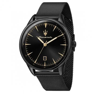 MASERATI Montre Homme  TRADIZIONE R8853146001 - Bracelet Acier Noir