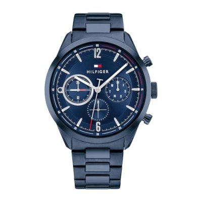 TOMMY HILFIGER Montre Homme Matthew Bleu 1791945 Bleu 