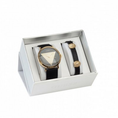 GUESS MONTRES Montre Homme MENS TREND JUBS01532JWYG avec bracelet en silicone noir
