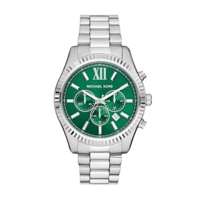 MICHAEL KORS Montre Homme  Lexington - MK9152 Bracelet Acier Argent
