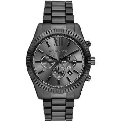 MICHAEL KORS Montre Homme  Lexington - MK9154 Bracelet Acier Noir
