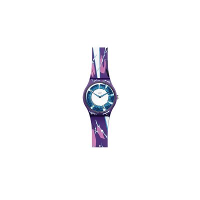 SWATCH Montre Homme New gent Blanc, Bleu SUOZ345 Blanc 