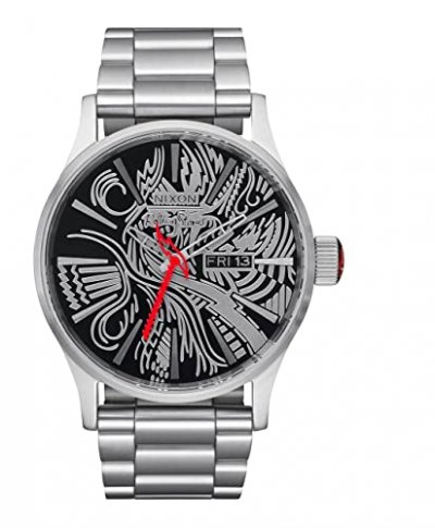 NIXON Montre Homme  Rolling Stones Sentry Stainless Steel A1353-625