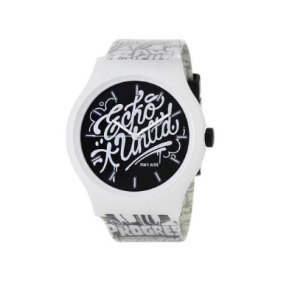 MARC ECKO Montre homme o&ugrave; femme  ART OF PROGRESS E - Noir