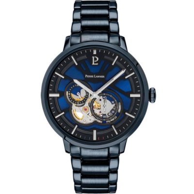 PIERRE LANNIER Montre Homme  - 333D469 Bracelet Acier Bleu