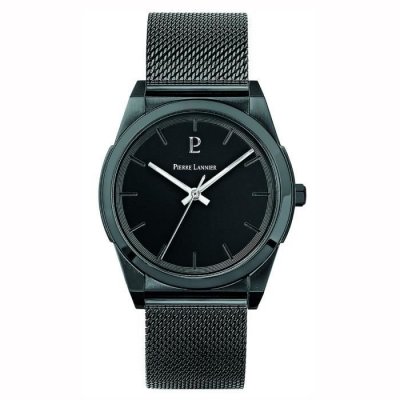 PIERRE LANNIER Montre Homme  CANDIDE 214K439 - Bracelet Acier Noir