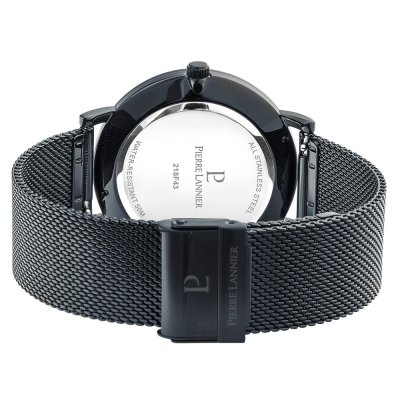 PIERRE LANNIER Montre Homme  Essential - 218F439 Bracelet Acier Noir