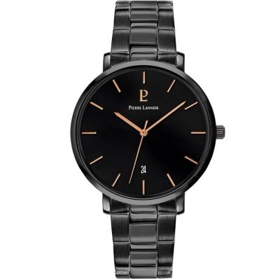 PIERRE LANNIER Montre Homme  Montres 250G439 - Bracelet Acier Noir