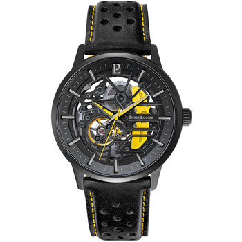 PIERRE LANNIER Montre Homme  Paddock - 338A443 Bracelet Cuir Noir