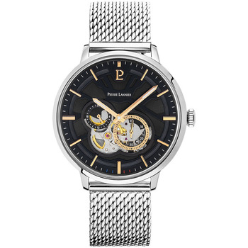 PIERRE LANNIER Montre Homme  TRIO 334B131 - Bracelet Acier Argent