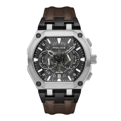 POLICE Montre Homme  PEWGF0054403 Bracelet s Quartz REBEL 