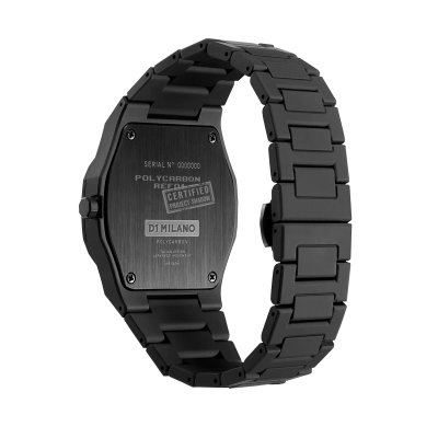 D1 MILANO Montre Homme Polycarbon Noir A-PCBJ10 Noir 