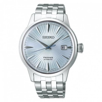 SEIKO Montre Homme Presage Bleu SRPE19J1 Gris 