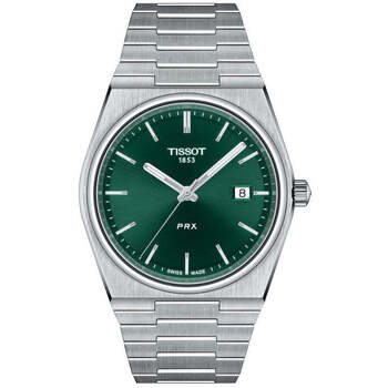TISSOT Montre Homme PRX Vert T1374101109100 Gris 