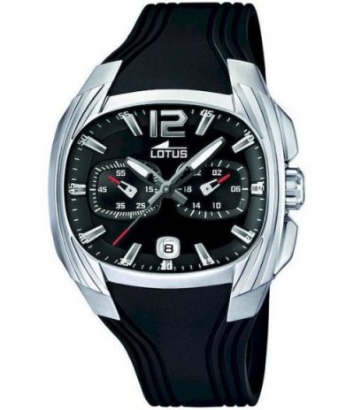 LOTUS Montre Homme - Quartz - Noir - L15756-1