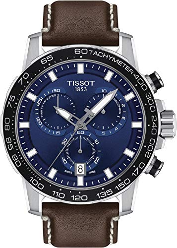 TISSOT Montre Homme Supersport Bleu T1256171604100 Gris 