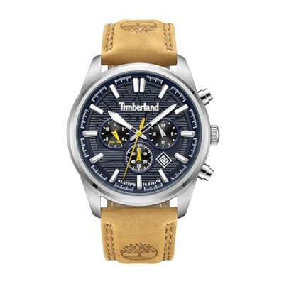 TIMBERLAND Montre Homme  - TDWGF0009602 Bracelet Cuir Beige