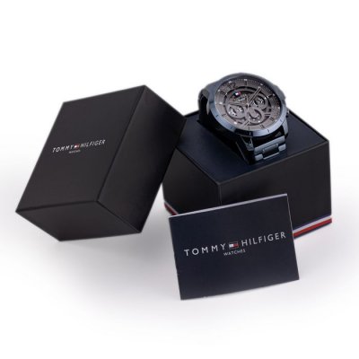 TOMMY HILFIGER MONTRES Montre Homme Tommy Hilfiger 1710493 - Bracelet Acier Bleu