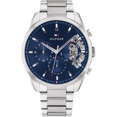 TOMMY HILFIGER Montre Homme  en Acier 228635 Gris 