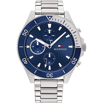 TOMMY HILFIGER Montre Homme  LARSON en Acier Gris 232437
