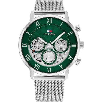 TOMMY HILFIGER Montre Homme  Legend 1710567 - Bracelet Acier Argent