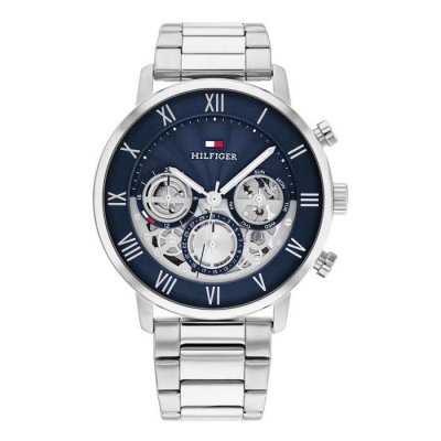 TOMMY HILFIGER Montre Homme  Legend 1710569 - Bracelet Acier Argent
