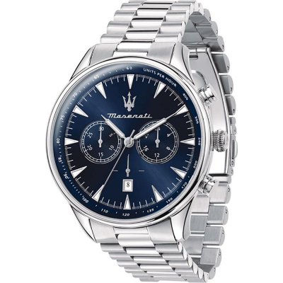 MASERATI Montre Homme Tradizione Bleu fonc&eacute; R8873646005